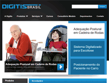 Tablet Screenshot of digitisbrasil.com.br